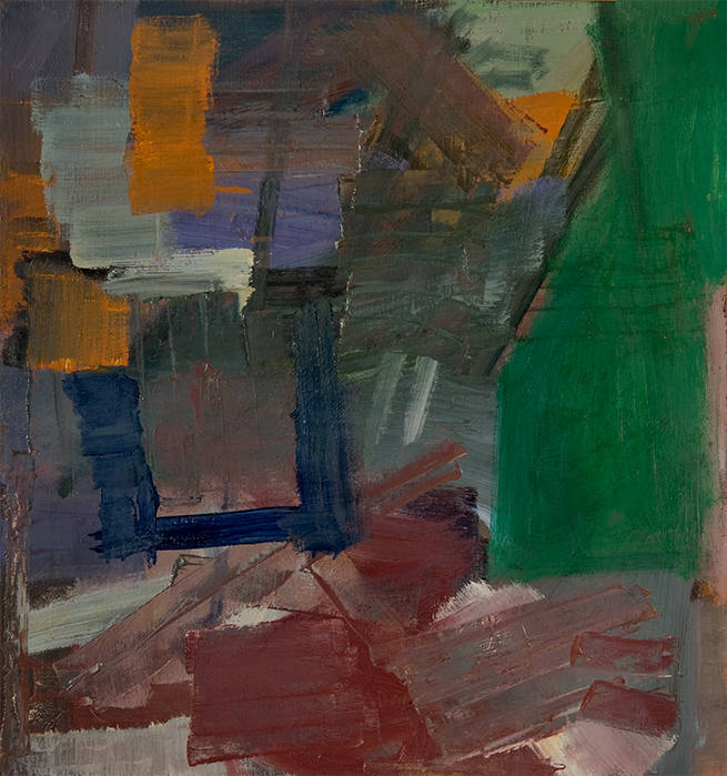  “Resentiment II”  90 x 80 cm. Ulei pe pînză. 2006